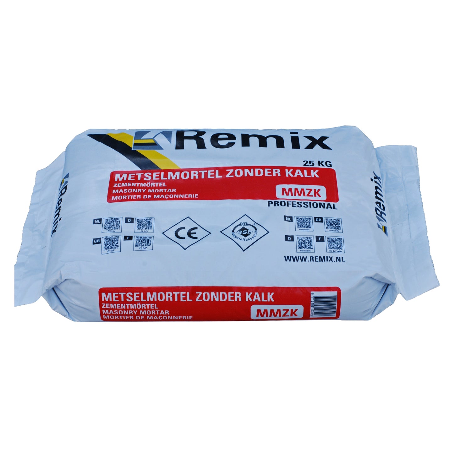 Remix metselmortel zonder kalk