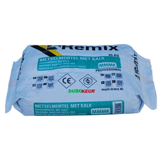 Remix metselmortel met kalk