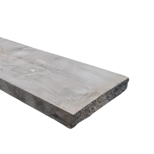 Steigerhoutplank Vuren Ruw 29x195 mm - Oud Grijs