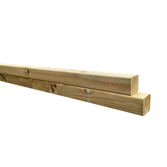 Tuinpaal geïmpregneerd - 88 x 88 mm