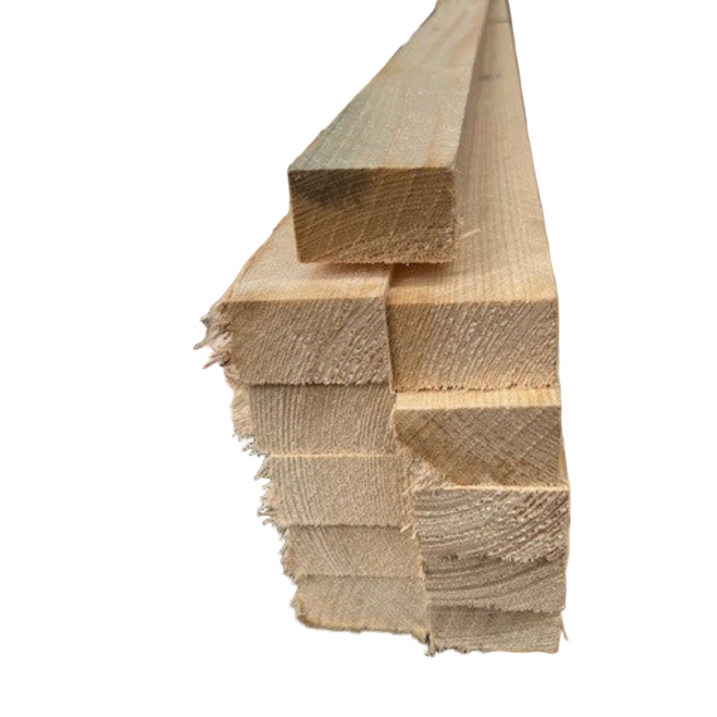 Balkhout vuren ruw 30x50 mm