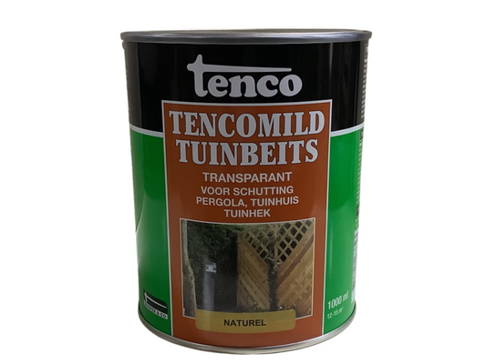 Tenco tuinbeits transparant