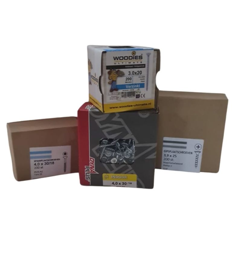 Schroeven en ijzerwaren