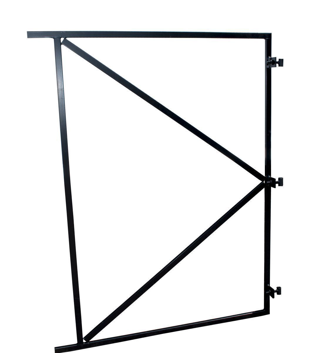 IJzeren schuttingpoortframe