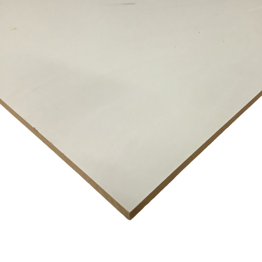 MDF plaat wit gegrond 122x244cm