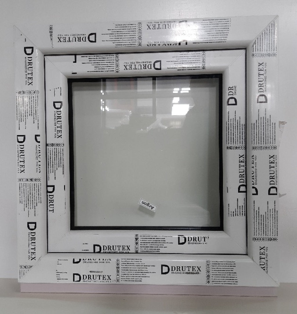 Kunststof kozijn draai-/kiep linksdraaiend