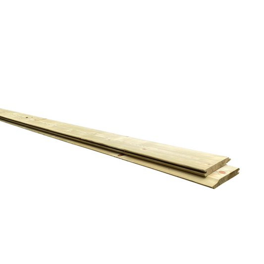 Rabatdeel geïmpregneerd - 18 x 135