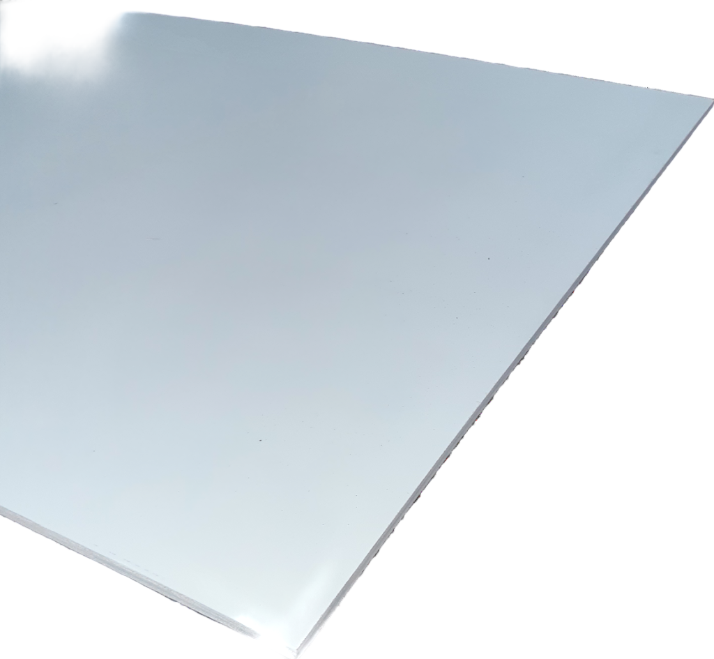 Interieurplaat - 2 zijden wit gegrond 1.22 x 2.50 m