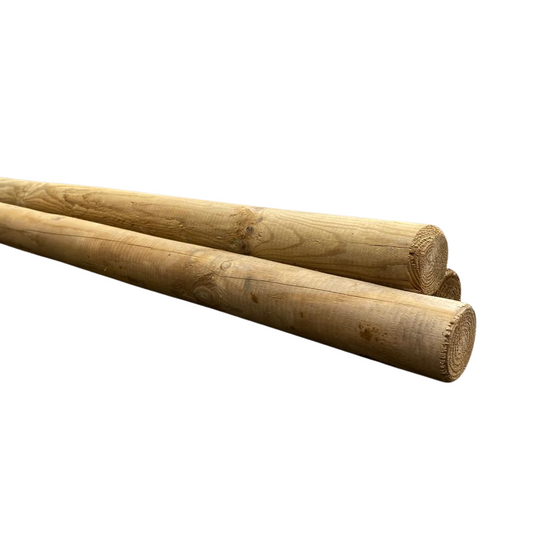 Weidepaal (rond 6 cm)